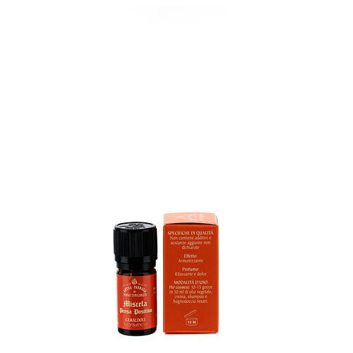 Mistura de Óleos Essenciais "Pensa positivo" 5 ml Camaldoli 5