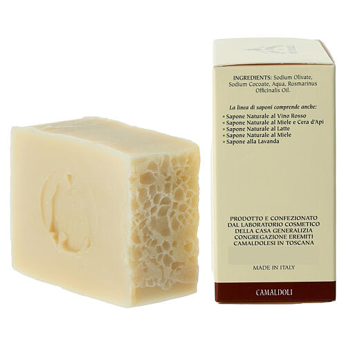 Naturalne mydło z oliwą z oliwek, 125g, Camaldoli 4