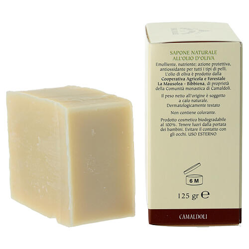 Naturalne mydło z oliwą z oliwek, 125g, Camaldoli 5