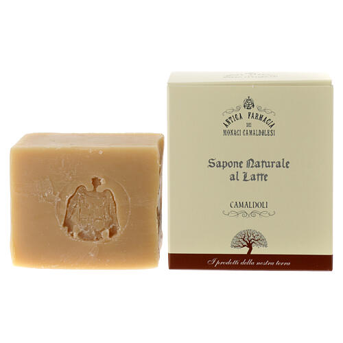 Natural Milk Soap - Emollient 125 gr Camaldoli 1