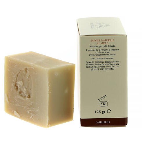 Natural Soap with Honey 125 gr Camaldoli 3