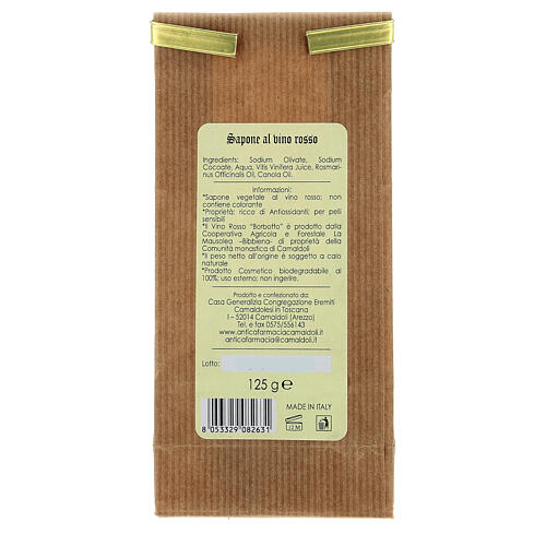 Jabón Natural de Miel y Cera de Abejas 125 g Camaldoli 8