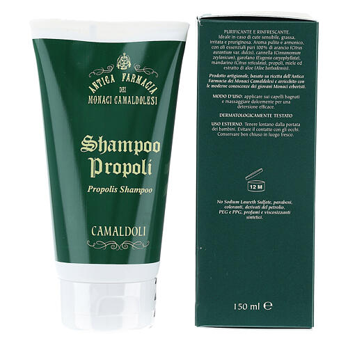 Natürliches Shampoo mit Propolis, Camaldoli, 150 ml 3