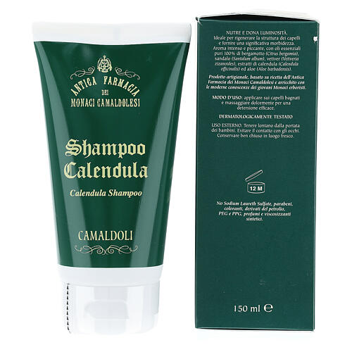 Natürliches Ringelblumen-Shampoo, Camaldoli, 150 ml 3