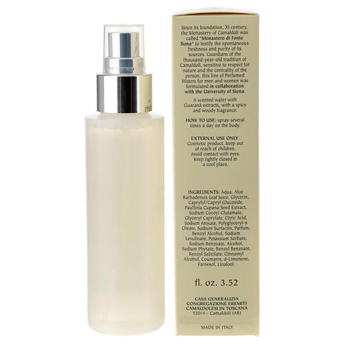 Duftwasser, würzig, für Herren, Camaldoli, 100 ml 5