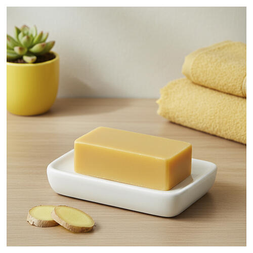 Trappist Artisanal Fig Soap with Ginger Extract 2