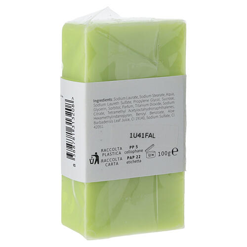 Savon artisanal à l'aloe des trappistes 100 g 4