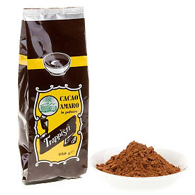 Cacao amargo en polvo confección  250 gr. Trapense