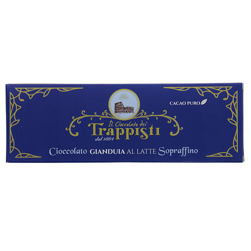 Soft nut chocolate 150gr- Frattocchie Trappist monastery 1