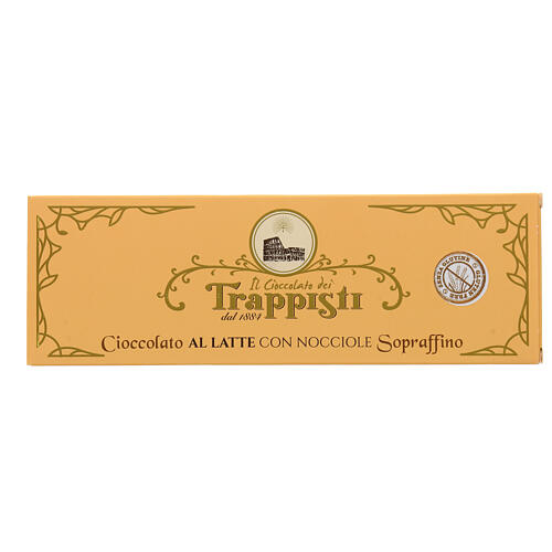 Milk Chocolate with nuts 150gr Frattocchie trappist monastery 1