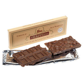 Cioccolato Trappisti: Cioccolato latte con nocciole 150 g Trappisti Frattocchie