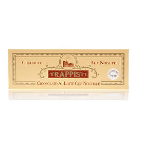 Cioccolato Trappisti: Cioccolato latte con nocciole 150 g Trappisti Frattocchie