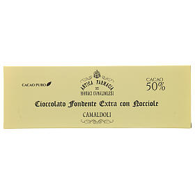 Cioccolato fondente extra nocciole150 gr Camaldoli