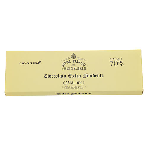 Chocolat extra fondant 70% 150g Camaldoli 2