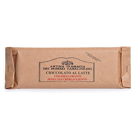 Chocolate trapense: Chocolate con leche sin azúcares añadidos 100 gr Camaldoli