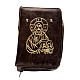 Black leather cover for the Bible of Jerusalem with zip fastener s4