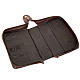 Custodia 4 vol. pelle marrone immagine oro s6