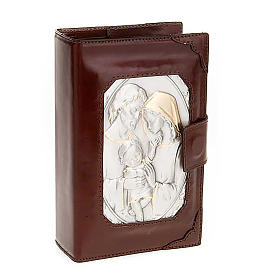 Capas Liturgia das Horas 4 Volumes: Capa Liturgia das Horas Sagrada Família Placa Prata