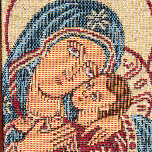 Einband aus Echtleder mit Pantokrator und Madonna mit Jesuskind (4 Bände) 3