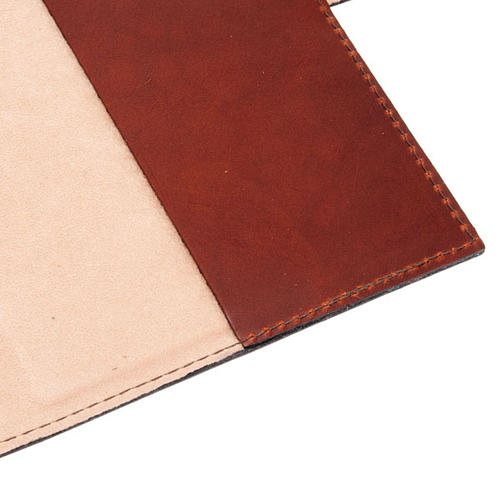 Breviary cover in leather with Pantocrator and Our Lady images 2