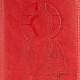 Etui pour liturgie 4 volumes, image alpha oméga s12