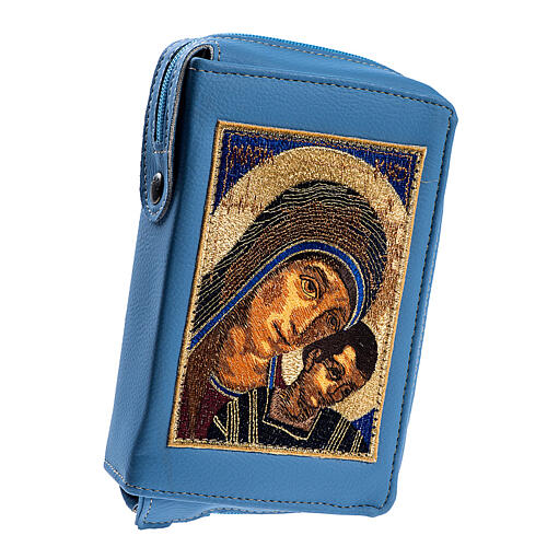 Hellblaue Mappe mit Madonna und Jesuskind (4 Bände) 1