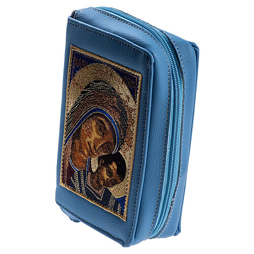 Hellblaue Mappe mit Madonna und Jesuskind (4 Bände) 2