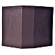 Einband fűr Stundengebet aus dunkelbraunem Leder mit Pantokrator (4 Bände) s2