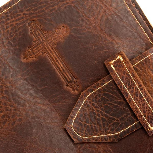 Dark brown leather 1 volume slipcase 3