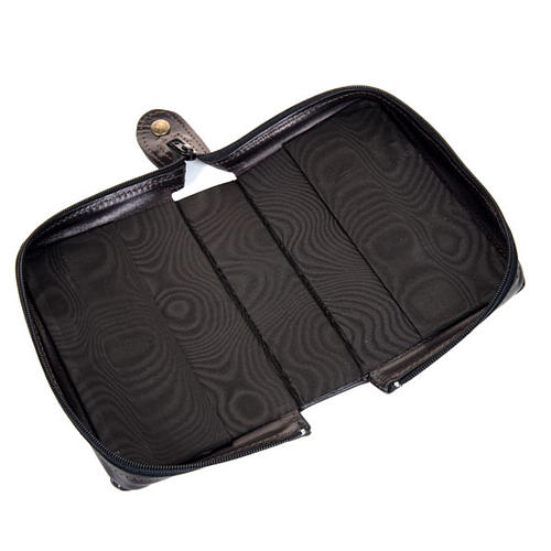 Cover in black leather for Liturgy of the Hours 6