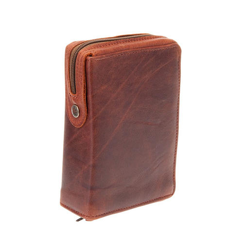 Breviary cover in leather with zip, single volume 5