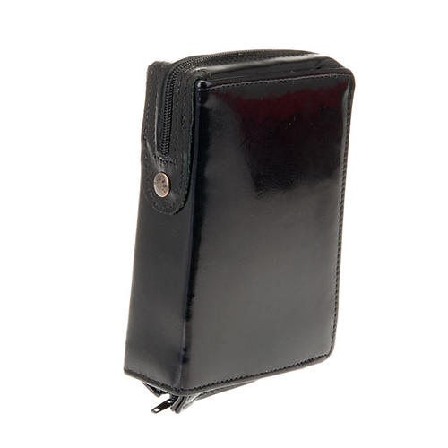 Breviary cover in leather with zip, single volume 3