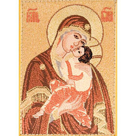 Liturgie-Einband mit Bild von Madonna der Zärtlichkeit, Einzelband