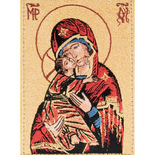 Liturgie-Mappe mit Bild der Madonna von Vladimir, Einzelband 2