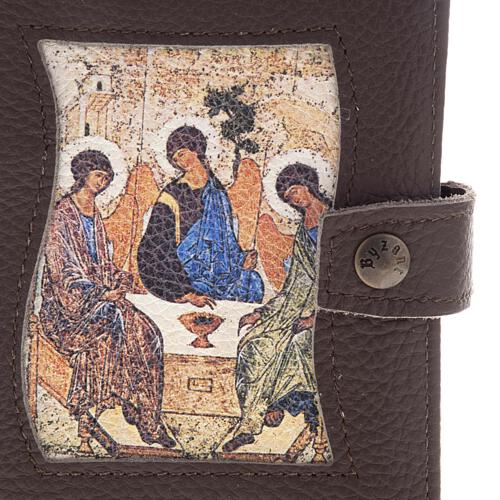 Mappe fűr Liturgie aus Leder mit Heiliger Dreifaltigkeit, Einzelband 3