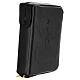 Custodia pelle nera lit. 4 vol. Pantocratore Madonna s3