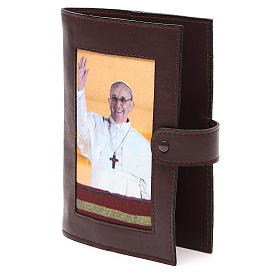 Custodie lit. ore 4 vol.: Cop. Lit. 4 vol. pelle testa di moro Papa Francesco