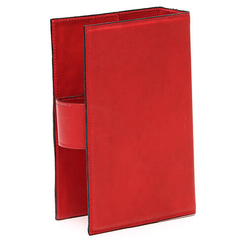 Roter magnetischer Einband (4 Bände) mit Heiliger Familie aus Metall 3
