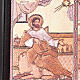 Leather Lectionary book cover with the Evangelists s2