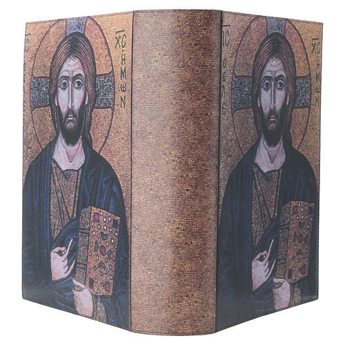 Lectionary cover in real leather, Pantocrator icon 4