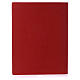 Lectionary cover in real leather, Evangelists, red s3
