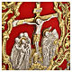 Lectionary cover in gold brass with Jesus on cross image s5