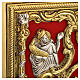 Couverture lectionnaire laiton doré Christ Crucifié s8