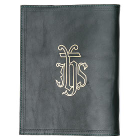 IHS Lectionary Book Cover in Green Leather