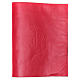 Lectionary cover in red leather with IHS writing s1
