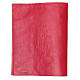 Lectionary cover in red leather with IHS writing s2