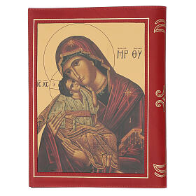 ABC Lectionary Cover with Pantocrator and Madonna and Child