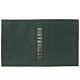 Lectionary cover, green real leather, golden letters s1