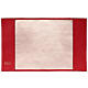 Couverture pour lectionnaire cuire véritable rouge année B impression sur tranche s3