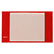 Coprilezionario vera pelle rosso dorso caratteri oro s2